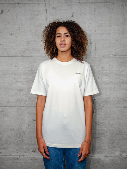 T-shirt regular blanc NUEVE
