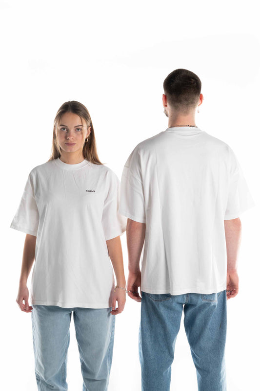 T-shirt oversized blanc NUEVE