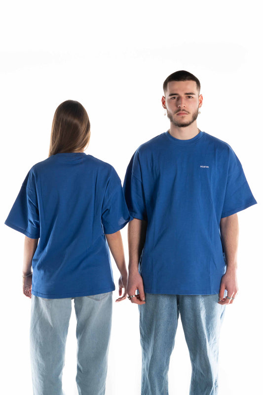 T-shirt oversized bleu NUEVE