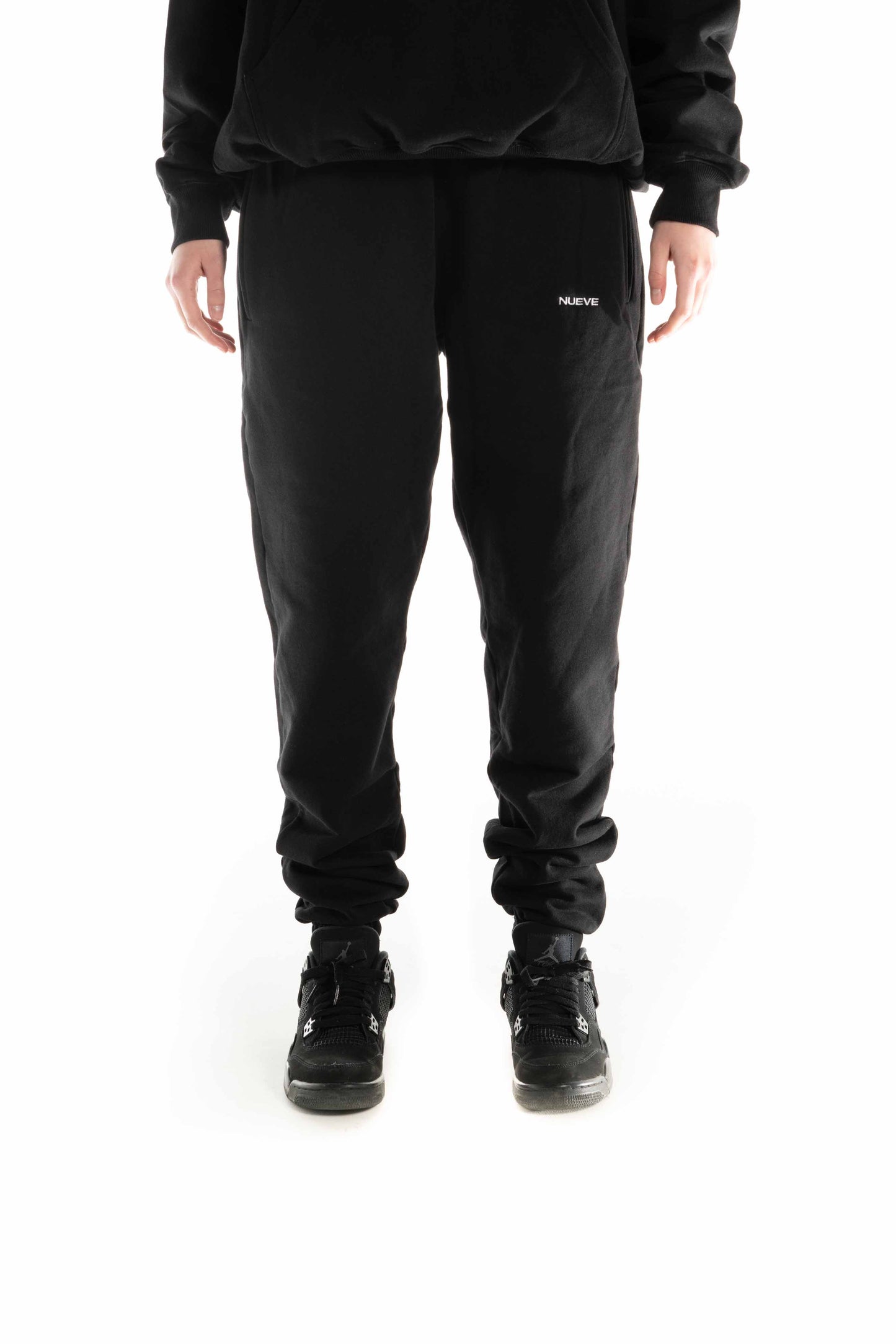 Sweatpants oversized noir NUEVE